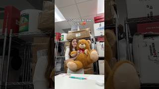 I wanted to create a big version of custom teddy bears and this guy was my inspo 😂