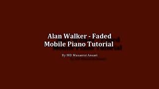 طريقة عزف أغنية (Faded) على الأورغ للمغني : Alan waker***فيديو روعة
