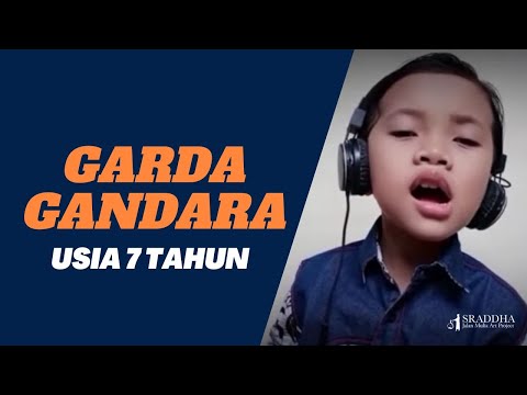 🚩GARDA GANDARA - Usia 7 tahun menyanyikan tembang Jawa sepenuh hati.