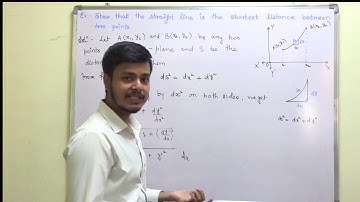 Example#4 on Extremals #CalculusOfVariations