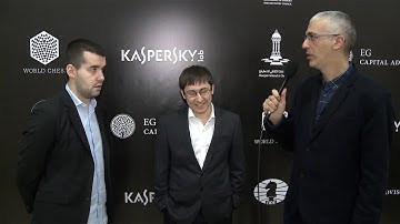 Day 9 Interview with Dmitry Jakovenko and Ian Nepomniachtchi