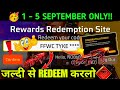 FREE FIRE REDEEM CODE TODAY 1 SEPTEMBER MP40 CODE| FF REWARDS REDEEM CODE | FF REDEEM CODE TODAY