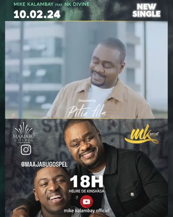 Mike Kalambay feat Nk Divine - Posa ya Yesu (Teaser)  #maajabu  #gospel #worship
