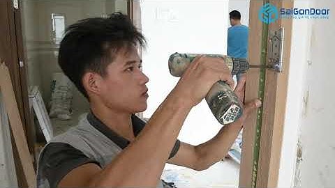 👍🏻 HƯỚNG DẪN LẮP ĐẶT CỬA GỖ CÔNG NGHIỆP HDF MDF MELAMINE LAMINATE TẠI CHUNG CƯ CAO CẤP | SAIGONDOOR