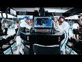 What happens at the engineering station in an f1 garage