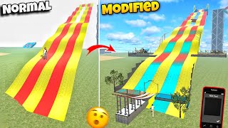 Normal Mega Ramp🛝 To Modified Mega Ramp🎢 In Indian Bikes Driving 3D🤩 With New RGS tool Cheat Codes😱