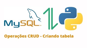 Python e MySQL - Operações CRUD - Como criar uma tabela em Python e Mysql #python #mysql