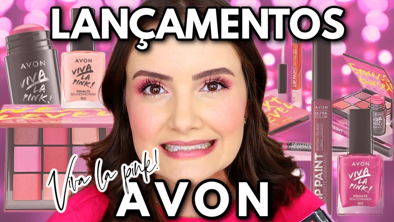 COLEÇÃO VIVA LA PINK, LANÇAMENTO DE AVON MAQUIAGEM, REVERTE PARTE