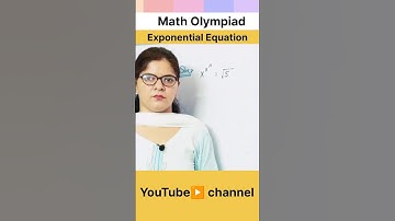 Exponential equation | Math olympiad #maths #imo #matholympiad #shorts