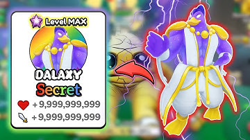 Unlocking Max Level Secret Dalaxy in Duck Evolution Roblox!