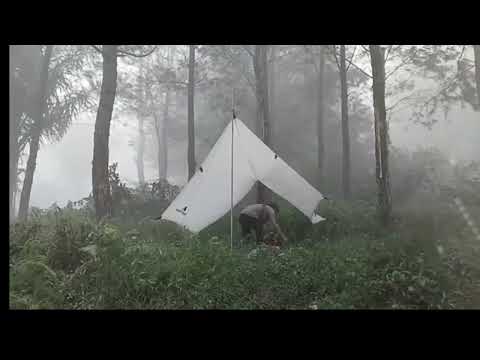 CRAZIEST BAD WEATHER BEST CAMPING IN HEAVY RAIN THUNDERSTORMS LONG ALL NIGHT