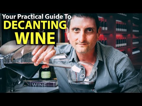 Video: Hur Man Dekanterar Vin I 7 Enkla Steg