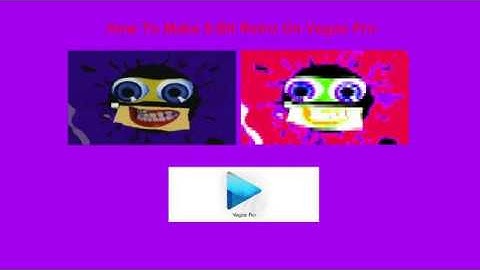 How To Make 8-Bit Retro On Vegas Pro