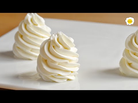 Buttercream Recipe in Just Five Minutes  Recette de crme au beurre en cinq minutes