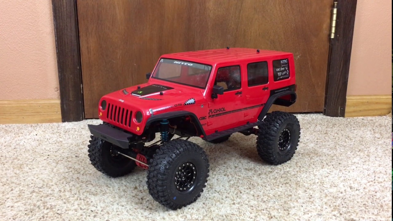 Axial SCX10 II Jeep Wrangler Rubicon UPGRADES and MODS!!! - YouTube