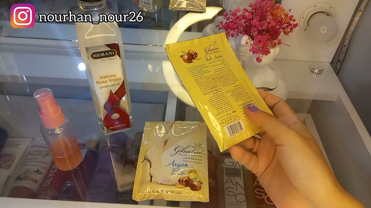 سر جمالي😍الطريقة الصحيحة لاستعمال بودرة غالية لنزع الشعر ومنع نموه نهائيًا🌸 نعومة وبياض خيالي 100%🥰