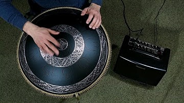 Guda 2.0 Plus FX. Custom scale (F) Ab Bb C Db Eb F Ab C. Custom design.