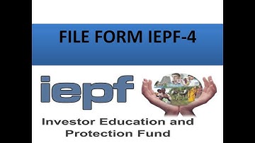 LEARN HOW TO FILE FORM "IEPF-4"     SECOND VIDEO OF IEPF SERIES