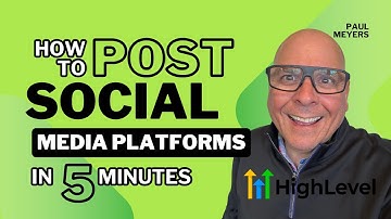 How to Post on 6 Social Media Platforms in 5 Minutes (GoHighLevel Hack)