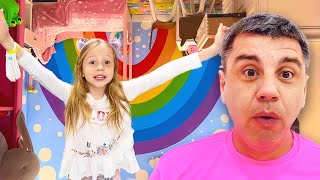 Nastya And Dad Visit La And Exploring Interesting Places For Kids. Stories For Kids