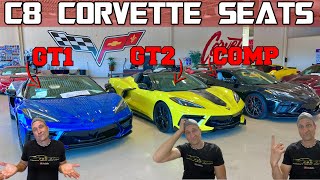 What To Choose!  C8 Corvette Seats  Everything You Need To Know