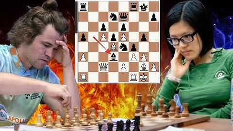 Perfect chess game 133 Magnus Carlsen vs Hou Yifan