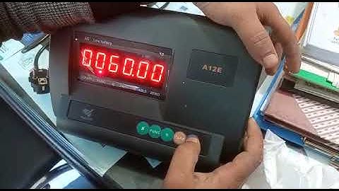 Monitor A12e calibration