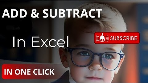 #Add and Subtract Dates in Excel Sheet