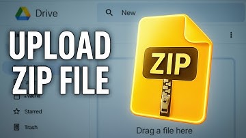 How To Upload ZIP File on Google Drive