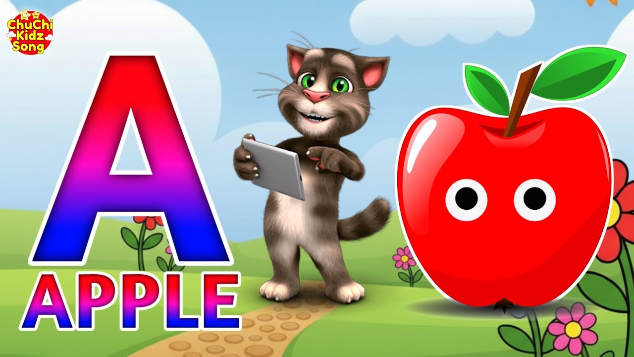 ABC Song Phonics - Toddler Learning Video, A for Apple🍎 Baby Nursery Rhyme, Alphabet Song, ABCD Song