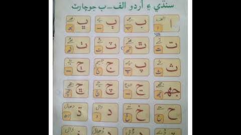 sindhi huroof tahajji