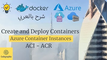 Create and Deploy Containers using Azure Container Instances | Docker شرح