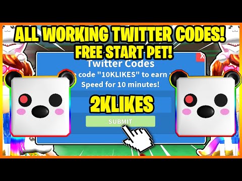 New Speed Run Simulator All Twitter Codes New Races And More Get A Free Starter Pet Roblox Youtube - speed run simulator roblox codes