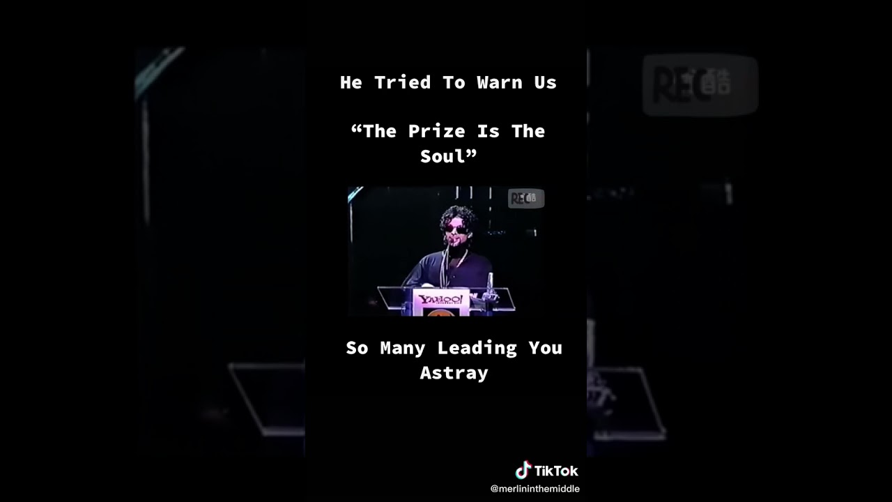 Prince tried to warn us before his death