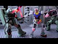 Gundam zeon invasion stop motion film