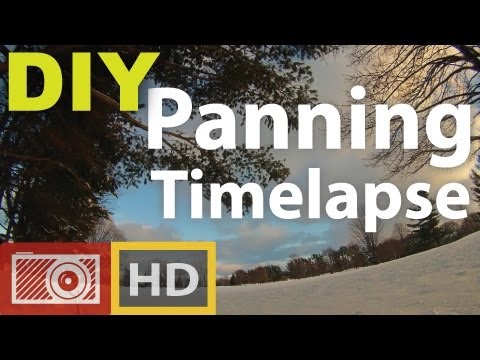DIY Panning Timelapse Machine