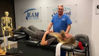 Houston Chiropractor Dr Gregory Johnson Adjust Northern California Man-6 Adjustments In 3 Days