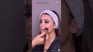 تتوريال مكياج سموكي مع قلتر سناب الآرتست 💄: إيناس منصور makeup tutorial