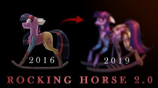 [GORE/13+] Rocking Horse Redraw (2.0) -- MLP Speedpaint