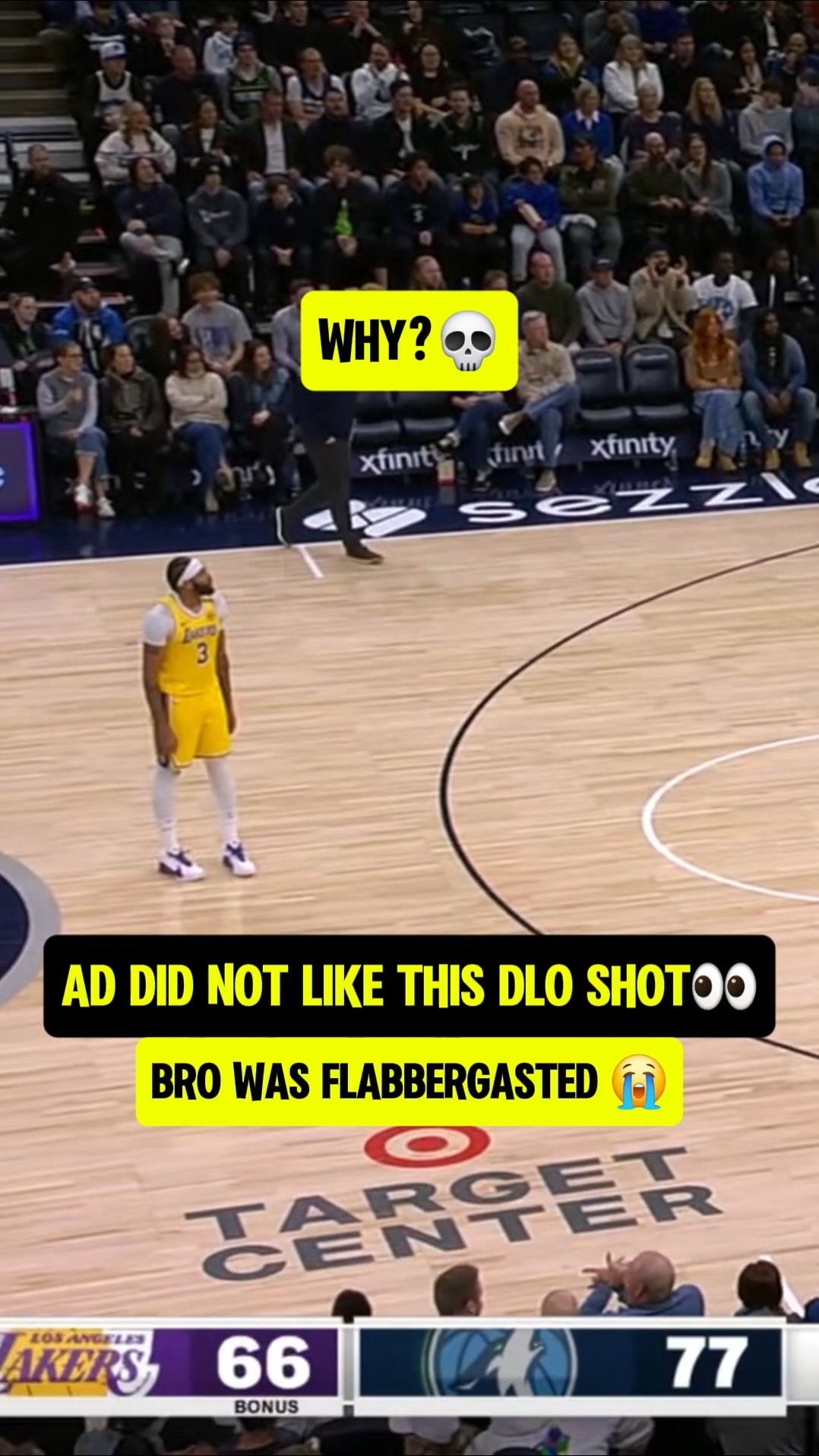 AD couldn't believe DLO Curry?