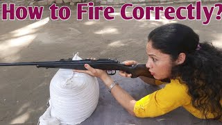 NCC WEAPON TRAINING || How to fire correctly? || Common mistakes of shooting