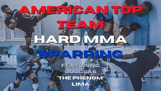 AMERICAN TOP TEAM HARD MMA SPARRING W/ DOUGLAS LIMA #boxing #muaythai #mma #kickboxing #bjj