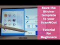 How to Save Your Design to the Scan N Cut | Quick &amp; Easy Tutorial #ScanNCut