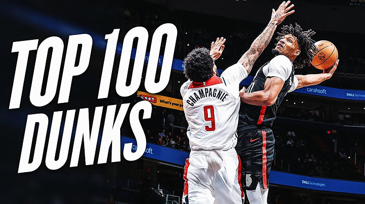 The Top 100 Dunks of the 2024-25 NBA Regular Season