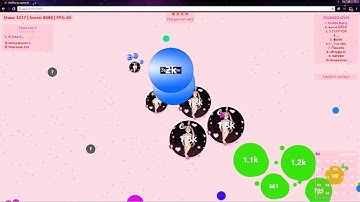 Metry and Secret Random Server Takeover #3 - Agar.io