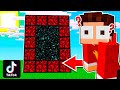 TESTEI os TIKTOKS mais VIRAIS do MINECRAFT (FUNCIONOU!) 😂😱 MINECRAFT TIKTOK #34