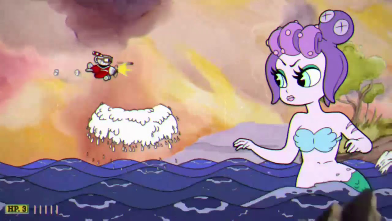 Cuphead Boss Cala Maria Youtube