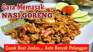 Cara Membuat Nasi Goreng Indonesia Spesial | How to make Indonesian special fried rice