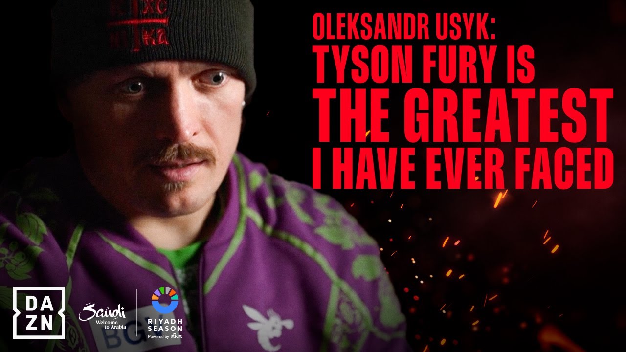 ‘Tyson Fury is a hard opponent, a great boxer’ Oleksandr Usyk previews his EPIC December 21 rematch