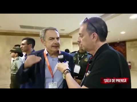 Cumbre Puebla Ex Presidente de España José Luis Rodríguez Zapatero